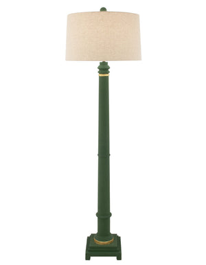 Zeugma 503 Tall Emerald Green Floor Lamp