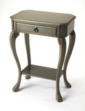 Channing Silver Satin Console Table