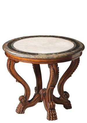 Butler Specialty Mabel Fossil Stone Foyer Table 5026070