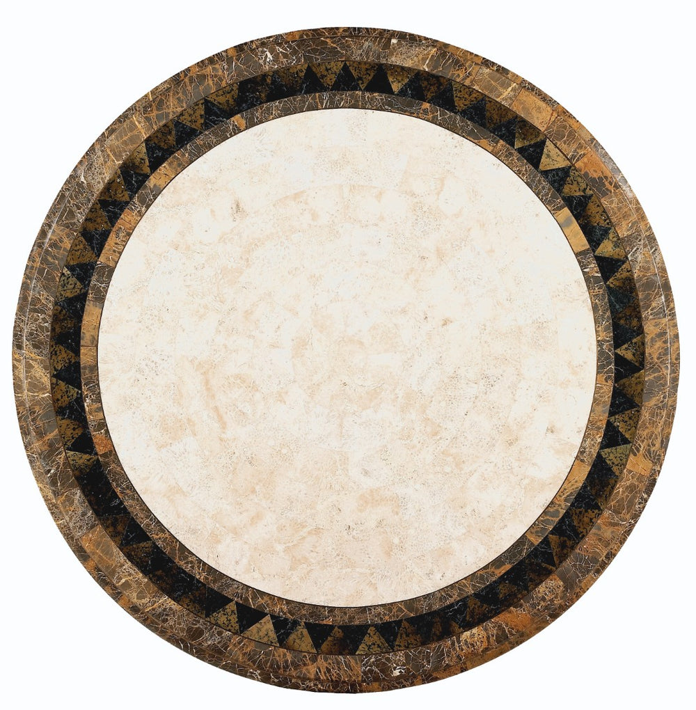 Butler Specialty Mabel Fossil Stone Foyer Table 5026070