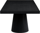 Tavolo Oak Veneer / MDF Contemporary  Dining Table (3 Boxes) - 95" / 113.5" / 132" W x 47.5" D x 31" H