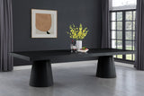 Tavolo Oak Veneer / MDF Contemporary  Dining Table (3 Boxes) - 95" / 113.5" / 132" W x 47.5" D x 31" H