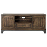 Intercon Whiskey River Home Entertainment Industrial Whiskey River 70" Console WY-HT-7030-GPG-C WY-HT-7030-GPG-C
