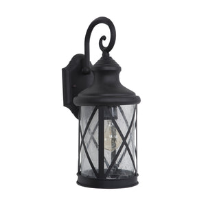 Yosemite Home Decor 1 Light Exterior In Black Finish 5041BL-M-YHD