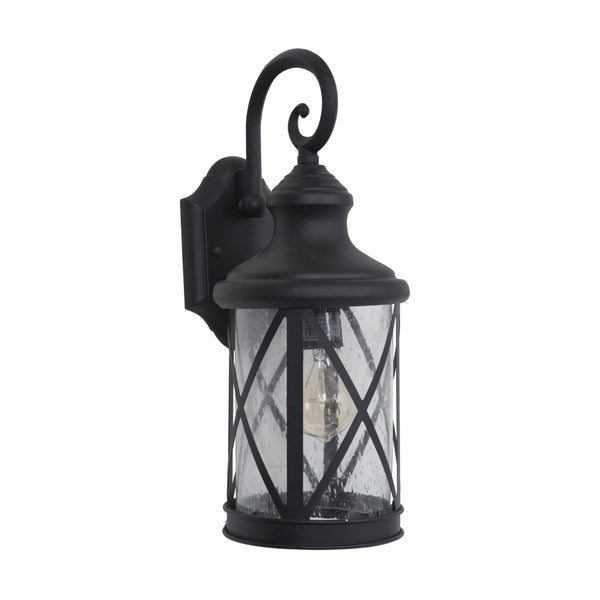 Yosemite Home Decor 1 Light Exterior In Black Finish 5041BL-M-YHD