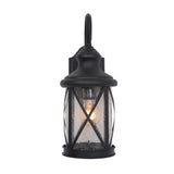 Yosemite Home Decor 1 Light Exterior In Black Finish 5041BL-M-YHD