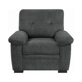 Fairbairn Casual Upholstered Chair - Plush Microvelvet Luxury for Stylish Comfort in Any Space