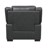 Arabella Contemporary Pillow Top Upholstered Chair Grey