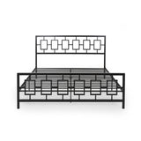 Claudia Modern Iron King Bed Frame