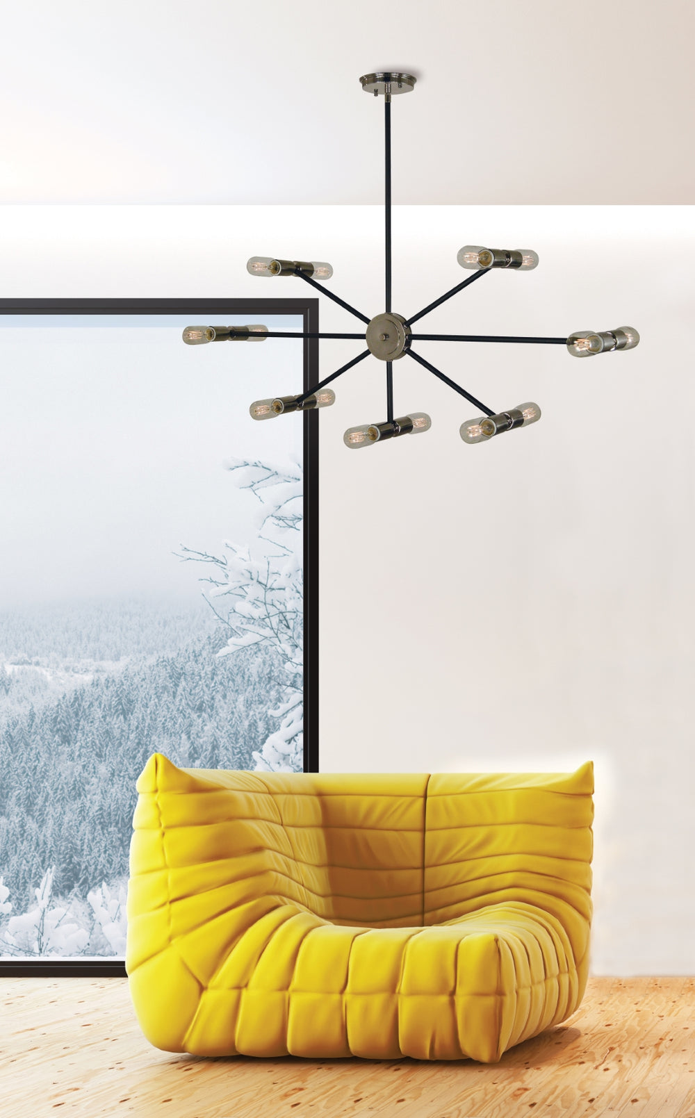 14-Light Nebula Dining Chandelier