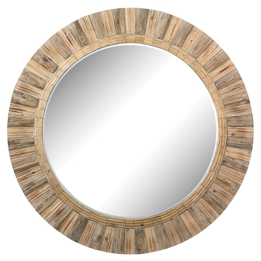 Bamboo Mira Round Mirrors - PoweredByPeople