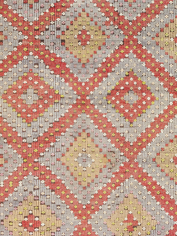 Pasargad Vintage Kilim Collection Multi Lamb's Wool Area Rug '' 051079-PASARGAD