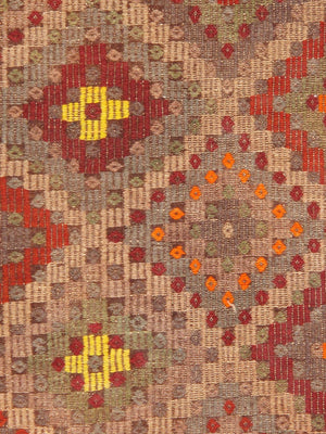 Pasargad Vintage Kilim Collection Multi Lamb's Wool Area Rug '' 051083-PASARGAD