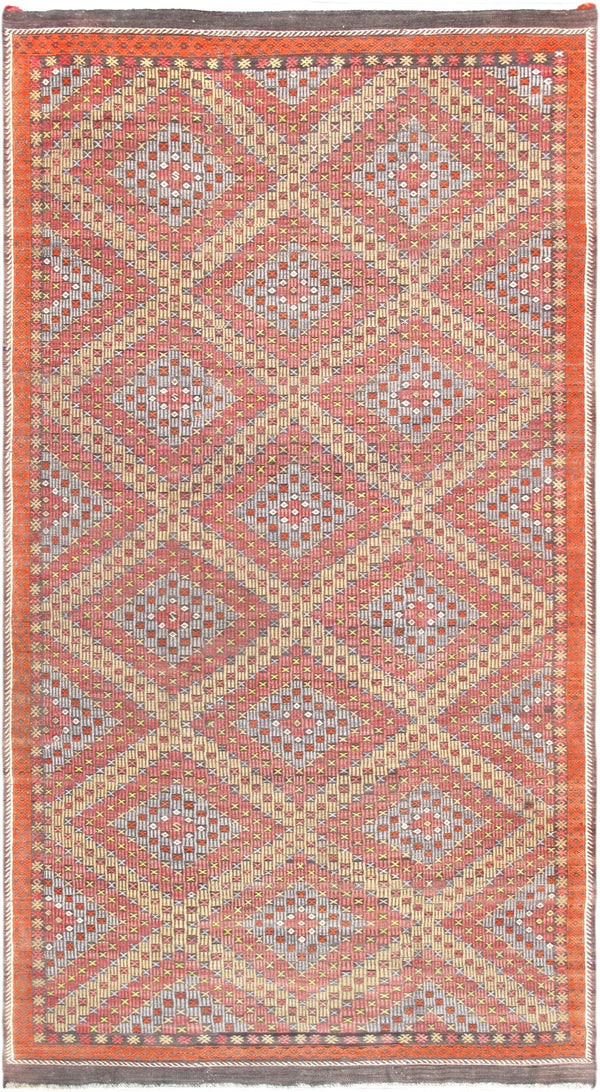 Pasargad Vintage Kilim Collection Multi Lamb's Wool Area Rug '' 051086-PASARGAD