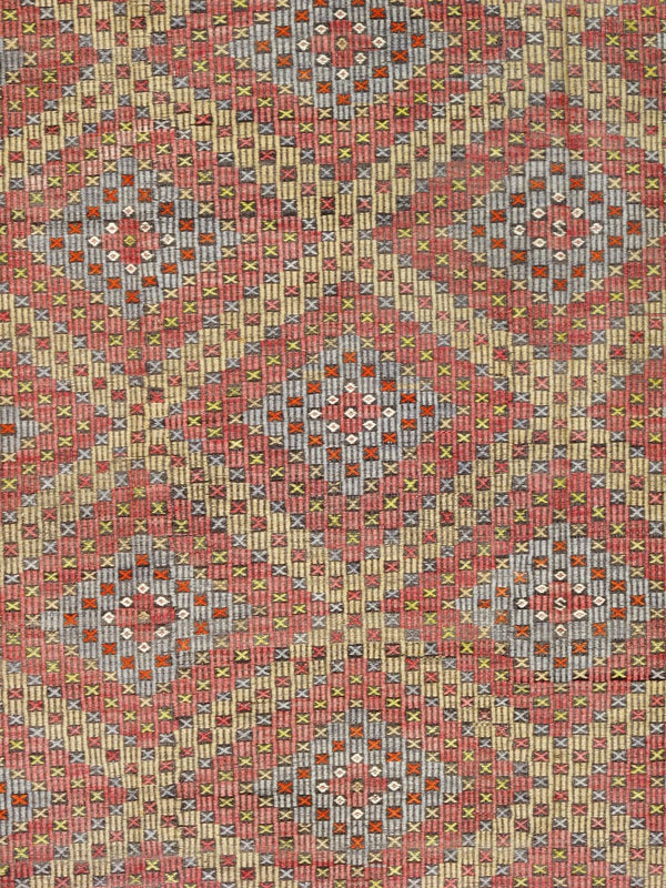 Pasargad Vintage Kilim Collection Multi Lamb's Wool Area Rug '' 051086-PASARGAD
