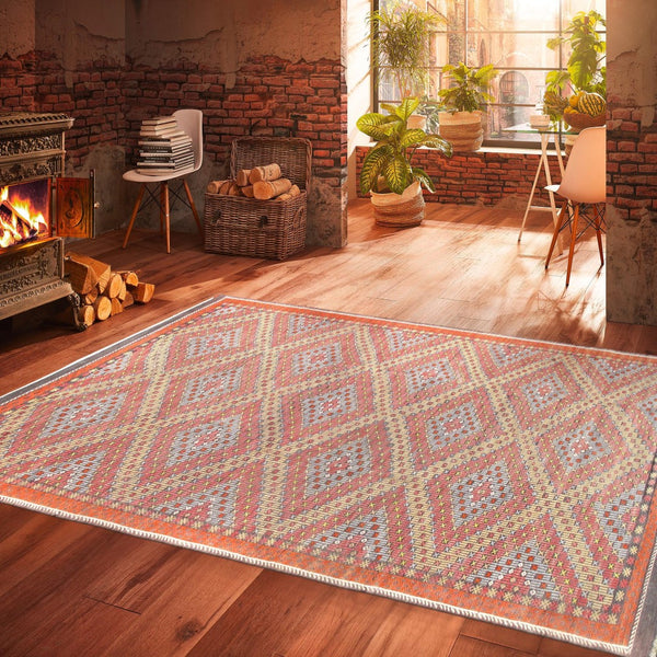 Pasargad Vintage Kilim Collection Multi Lamb's Wool Area Rug '' 051086-PASARGAD