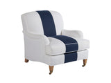 Barclay Butera Upholstery Sydney Chair With Brass Caster