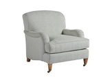 Barclay Butera Upholstery Sydney Chair With Brass Caster