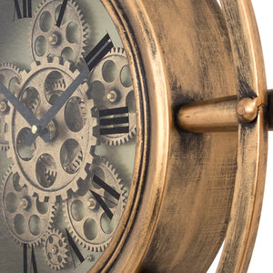 Yosemite Home Decor Ship'S Wheel Wall Clock 5120011-YHD