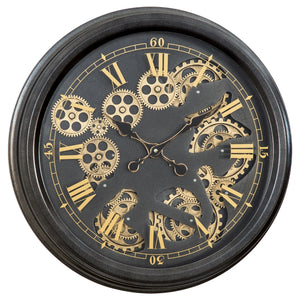 Yosemite Home Decor Paris Gear Clock 5130007-YHD