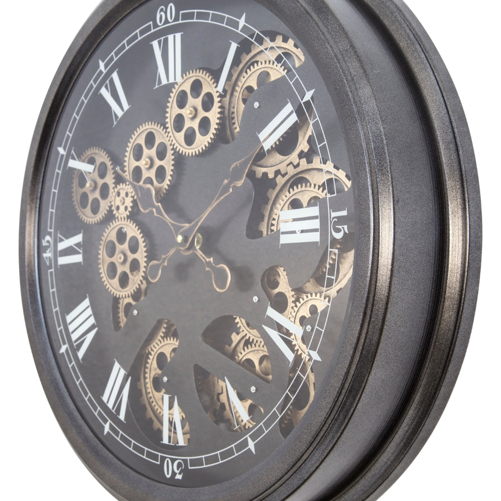 Yosemite Home Decor Paris II Gear Clock 5130008-YHD