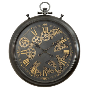 Yosemite Home Decor Pocket Watch Gear Clock 5130010-YHD