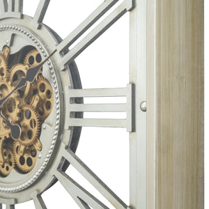Yosemite Home Decor Golden Gears Square Wall Clock 5140029-YHD