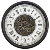 Classic Chic Wall Clock With Gears