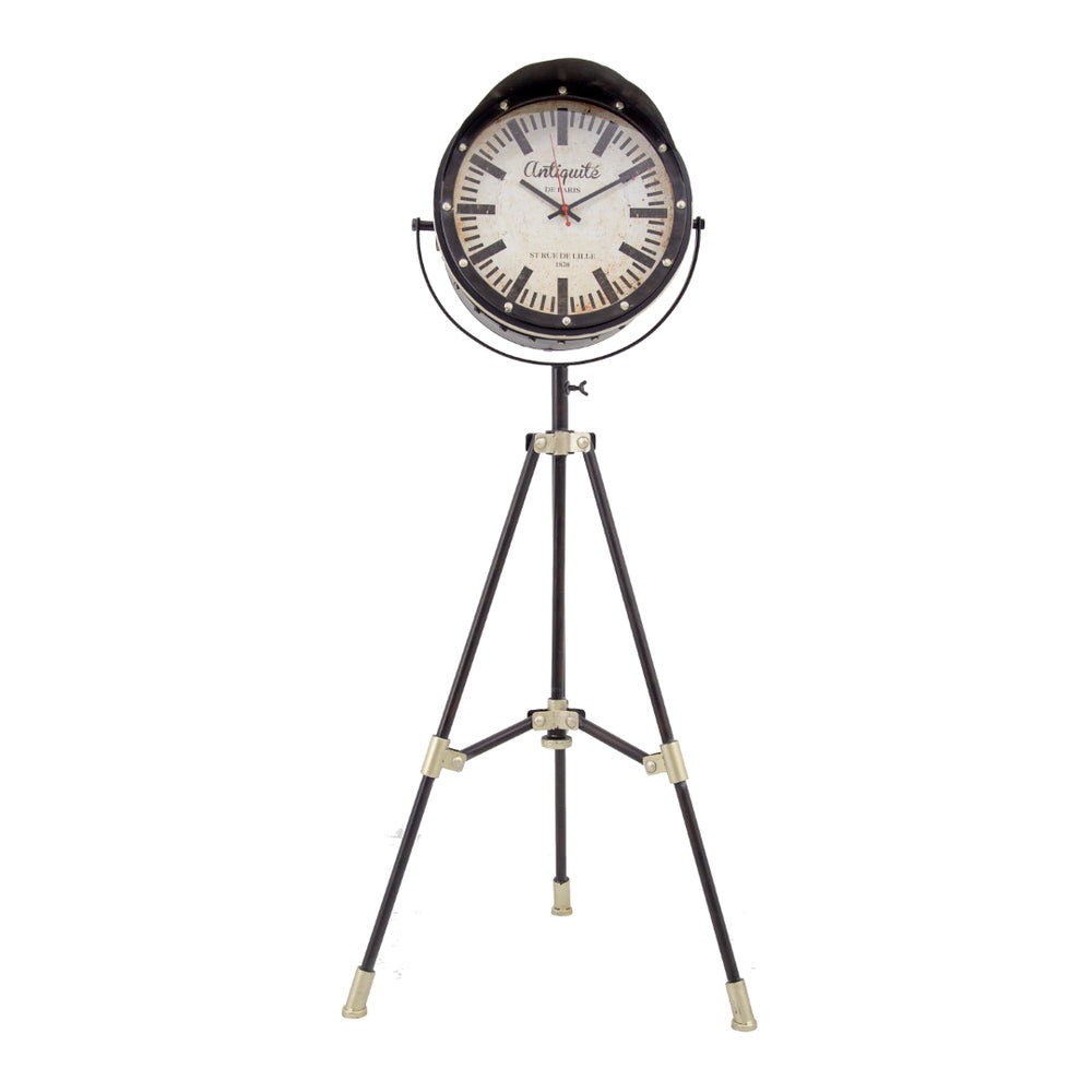 Yosemite Home Decor Pendulum Tripod Clock 5140048-YHD