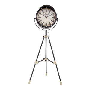 Yosemite Home Decor Pendulum Tripod Clock 5140048-YHD