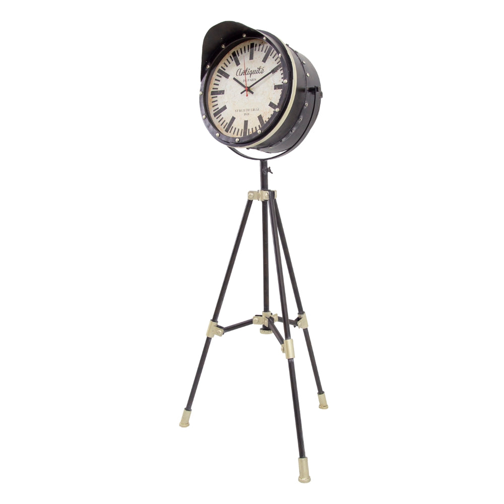 Yosemite Home Decor Pendulum Tripod Clock 5140048-YHD