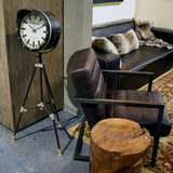 Yosemite Home Decor Pendulum Tripod Clock 5140048-YHD