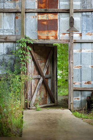 Manuscript Wall Sconce - Elegant Black & Antique Mirror Design, Damp Location Certified Lighting Fixture