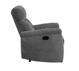 Treyton Contemporary Loveseat (Motion) Gray Chenille (PI# Chenille SP0772A-23) 51816-ACME