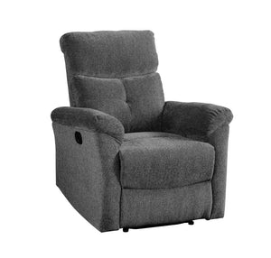 Treyton Contemporary Recliner Gray Chenille (PI# Chenille SP0772A-23) 51817-ACME