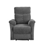 Treyton Contemporary Recliner Gray Chenille (PI# Chenille SP0772A-23) 51817-ACME