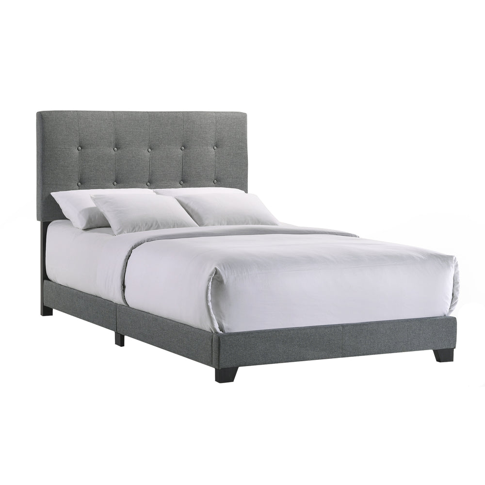 Intercon Addysonbeds Contemporary Addyson Upholstered Full Bed UB-BR-ADYFUL-GNM-C UB-BR-ADYFUL-GNM-C