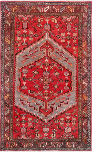 Pasargad Vintage Azerbaijan Rust Lamb's Wool Area Rug ' ' 52106-PASARGAD