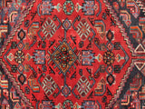Pasargad Vintage Azerbaijan Red Lamb's Wool Area Rug ' ' 52108-PASARGAD