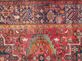 Pasargad Vintage Azerbaijan Rust Lamb's Wool Area Rug 52141-PASARGAD