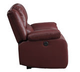 Zuriel Contemporary/Casual Power Recliner Red PU (RED002 from PI) 52153-ACME