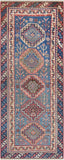 Vintage Kazak Collection Blue Lamb's Wool Area Rug ''