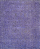 Azerbaijan Purple Lamb's Wool Area Rug