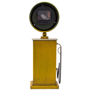 Yosemite Home Decor Route 66 Yellow Table Top Clock 5220001-YHD
