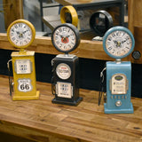 Yosemite Home Decor Route 66 Yellow Table Top Clock 5220001-YHD