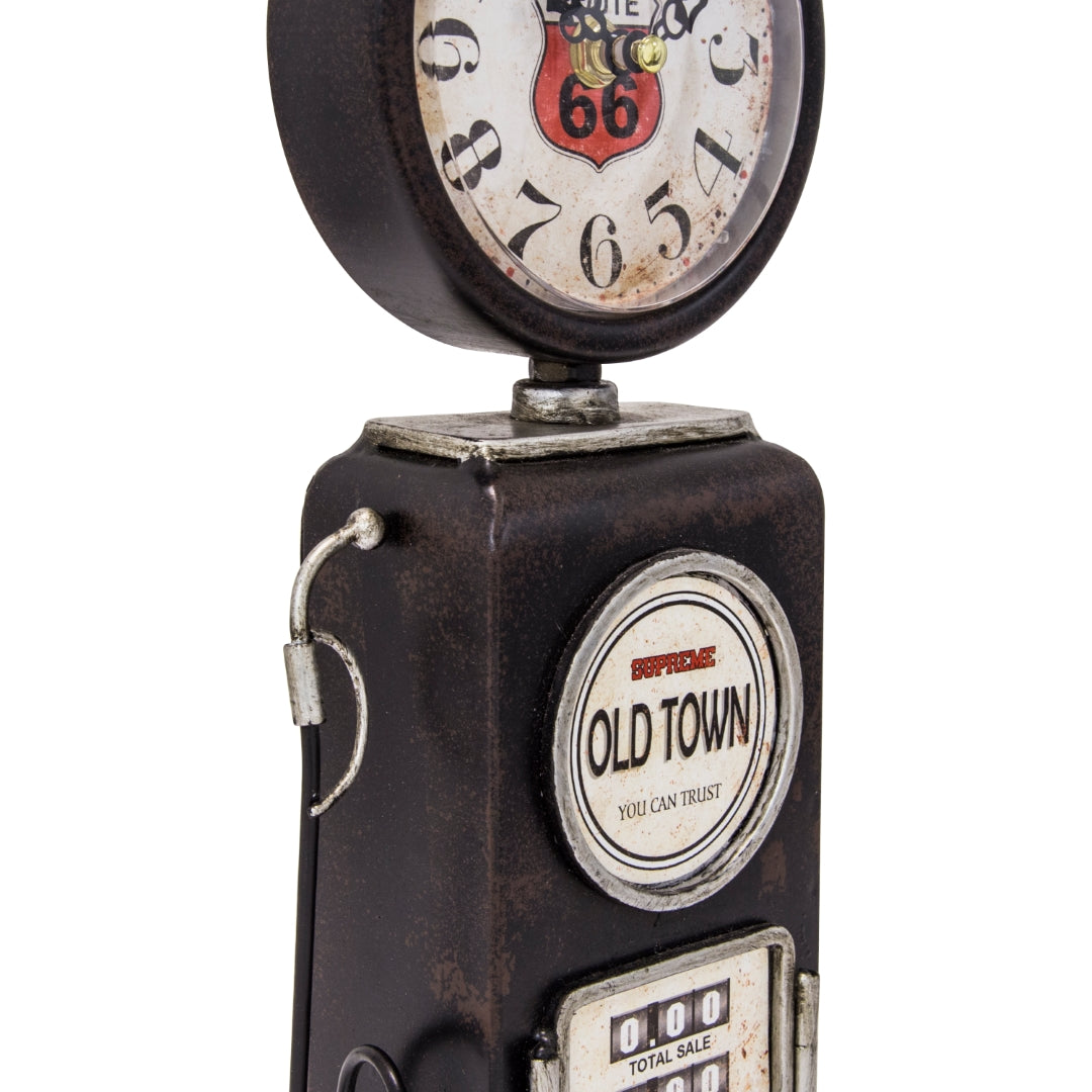 Old Town Black Table Top Clock - Thumbnail 3