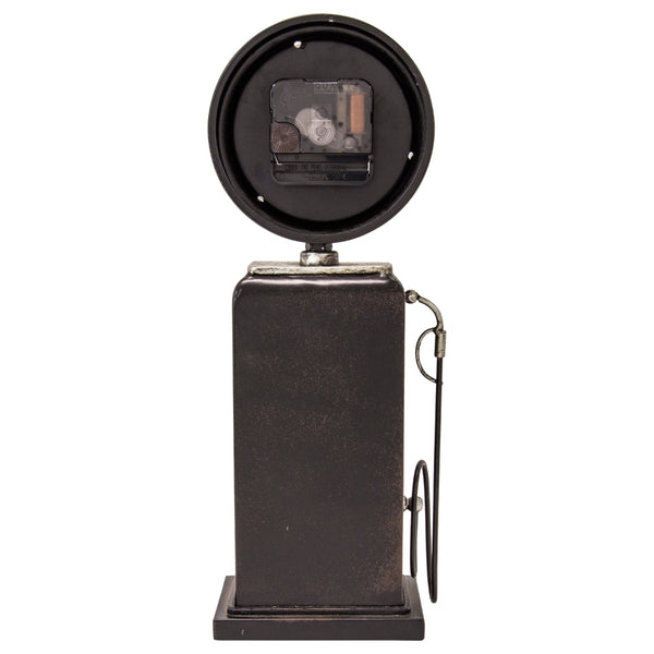 Yosemite Home Decor Old Town Black Table Top Clock 5220002-YHD