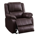 Zuriel Contemporary/Casual Power Recliner Brown PU (BR003 from PI) 52284-ACME