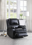 Zuriel Contemporary/Casual Power Recliner Black PU (BK004 from PI) 52288-ACME