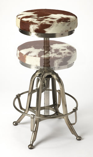 Butler Specialty Donovan Hair-On-Hide Barstool 5240373